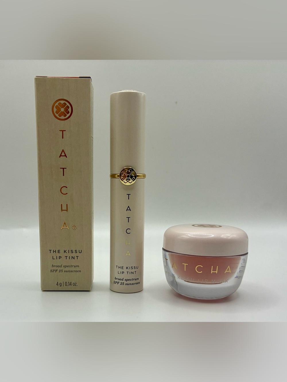 Tatcha The Kissu Lip Tint SPF25 - Plum Blossom  - Full Size  - Mini Lip Mask